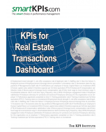 KPIs for Real Estate Transactions Dashboard
