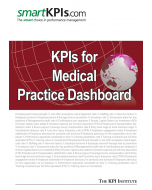 KPIs for Medical Practice Dashboard