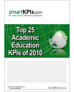 Top 25 Academic Education KPIs of 2010