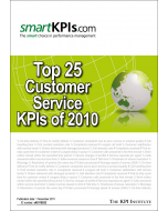 Top 25 Customer Service KPIs of 2010