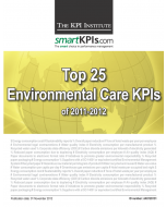 Top 25 Environmental Care KPIs of 2011-2012