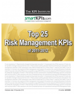 Top 25 Risk Management KPIs of 2011-2012