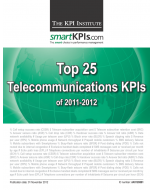Top 25 Telecommunications KPIs of 2011-2012
