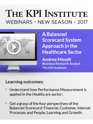A Balanced Scorecard System Approach in the Healthcare Sector