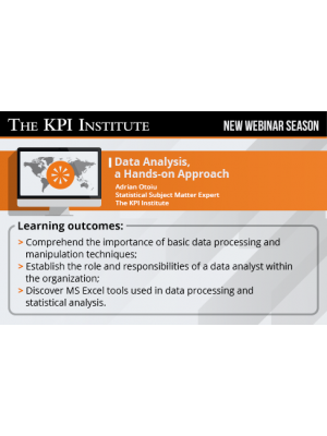 Data Analysis - a Hands-on Approach 2016 SEA Edition