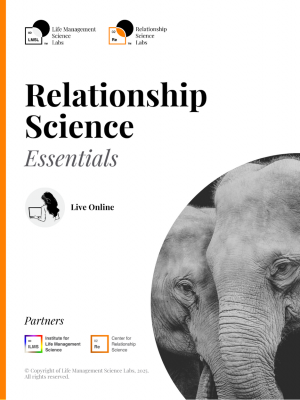 Live Online Relationship Science Essentials