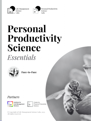 Personal Productivity Science Essentials