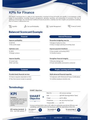 KPIs for Finance