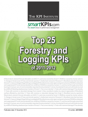 Top 25 Forestry and Logging KPIs of 2011-2012