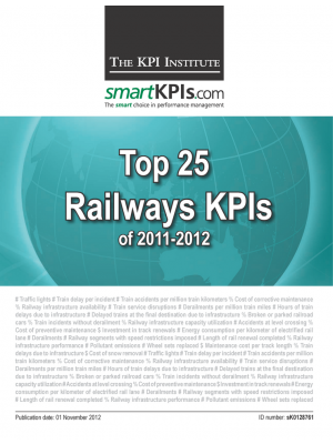 Top 25 Railways KPIs of 2011-2012