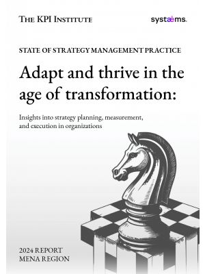 State of Strategy Management Practice Report 2024 – MENA Region