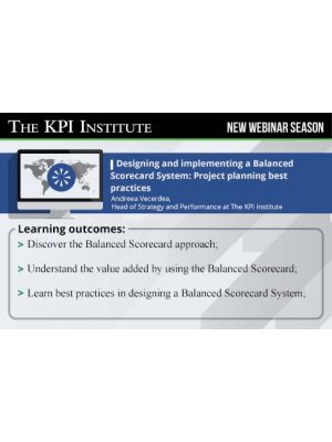 Designing and implementing a Balanced Scorecard System: Project planning best practices